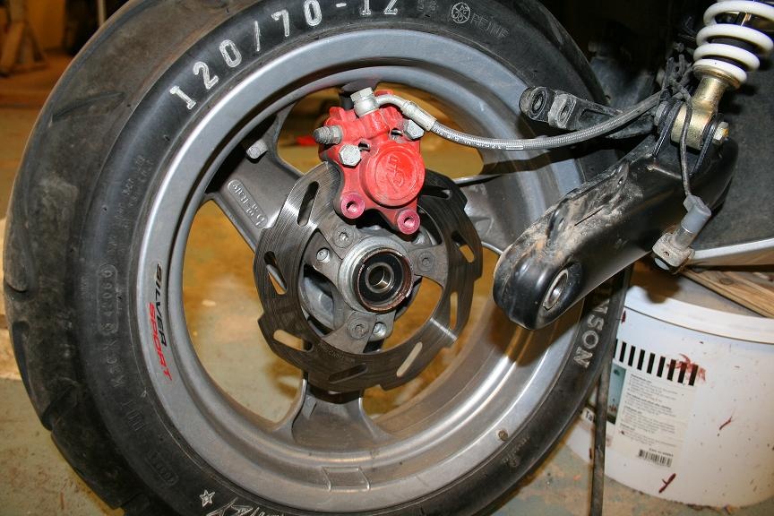 Bromssystem moped pa